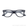 New Model Italy Design Retro Latest Acetate Frame Optical Eyewear